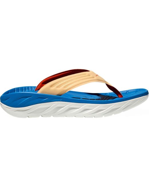 Hoka One One Blue Ora Recovery Flip Flop for men