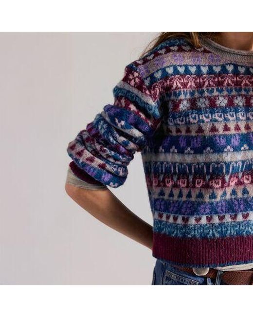 Free People Blue Favorite Things Sweater