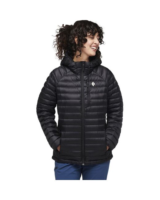 Black Diamond Black Approach Down Hooded Jacket