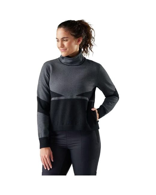 Smartwool Black Intraknit Alpine Pullover