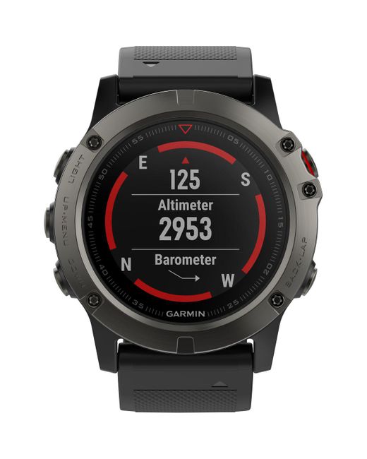 garmin fenix 5x sapphire slate grey with black band