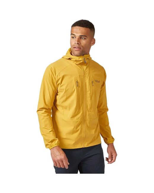 Rab Borealis Jacket in Yellow for Men | Lyst