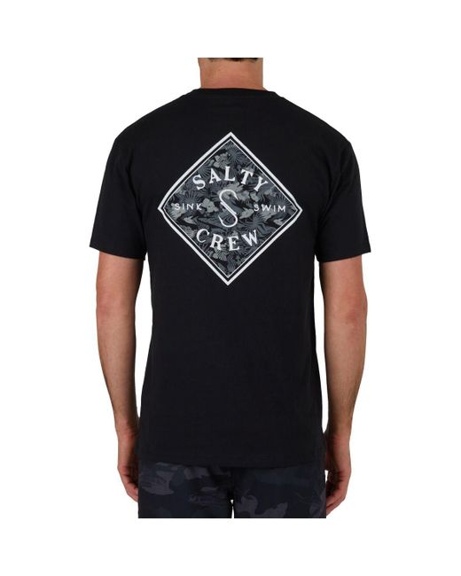 Salty Crew Black Tippet Tropics Premium Short-Sleeve T-Shirt for men
