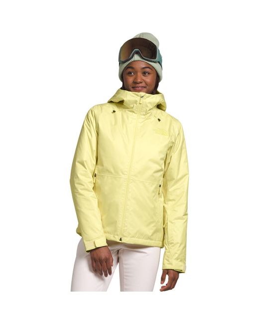 The North Face Yellow Clementine Triclimate Jacket