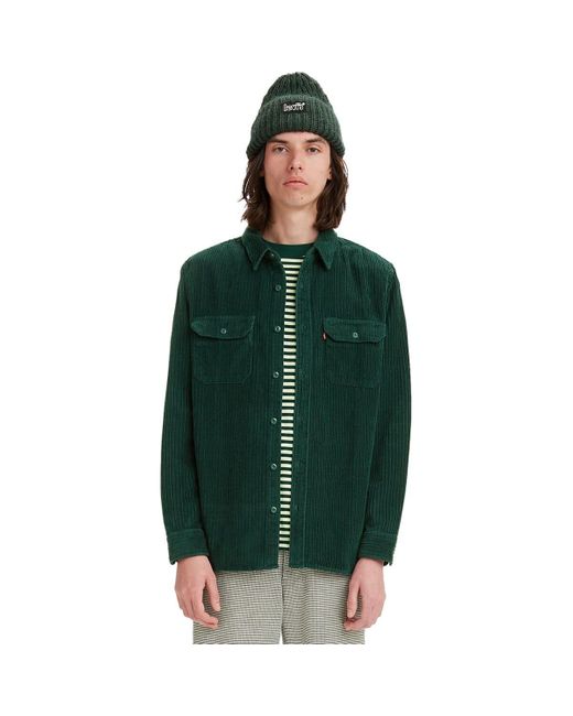 levi's men's jackson worker shirt