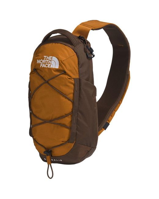 The North Face Brown Borealis Sling Bag Timber Tan/Demitasse