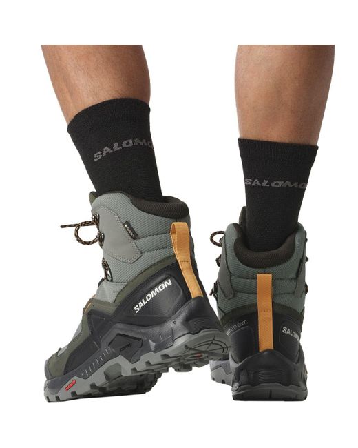 Salomon Quest Element Gtx Hiking Boot in Black for Men | Lyst