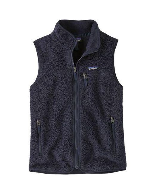 Patagonia Blue Retro Pile Vest