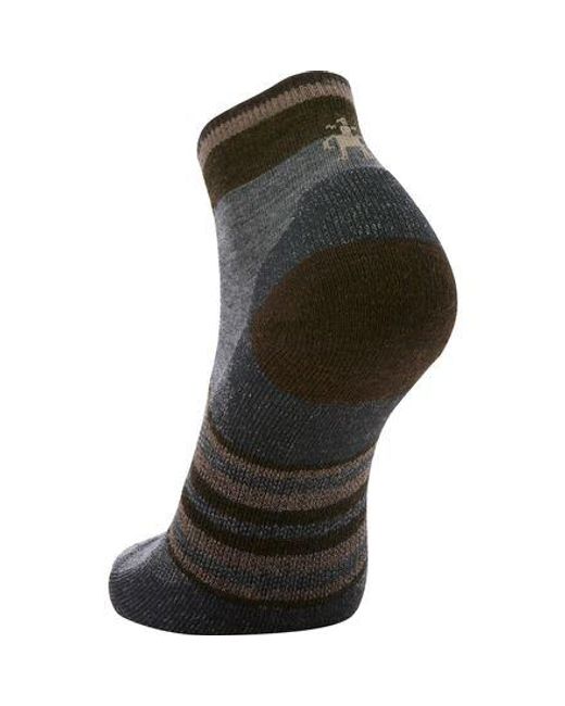 Smartwool Black Outdoor Light Cushion Ankle Sock Medium for men