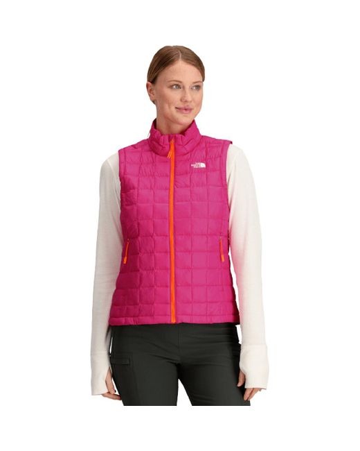 The North Face Pink Thermoball Eco Vest