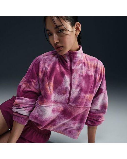 Nike Purple One Tf Aop Polar Jacket