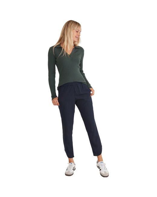 Marine Layer Allison Pant in Blue