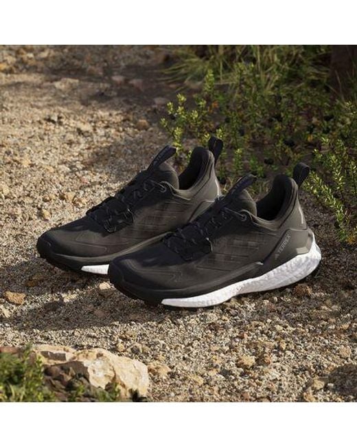 Adidas Originals Black Terrex Free Hiker 2 Low Hiking Shoe