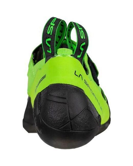 La Sportiva Green Skwama Vegan Climbing Shoe/Flash