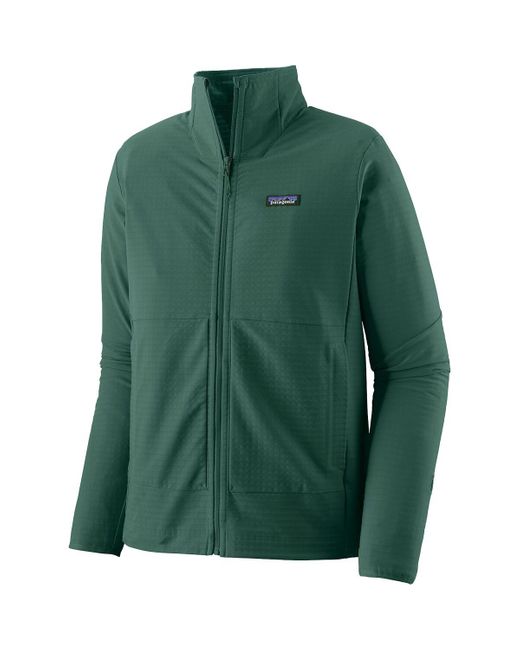 Patagonia Green R1 Techface Fleece Jacket