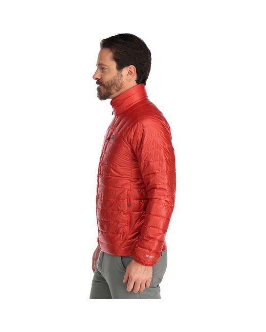 Goose Helium Down Jacket in Red for Men 