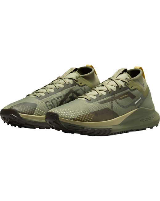 Nike React Pegasus Trail 4 Gore-tex Running Shoe in Green for Men | Lyst