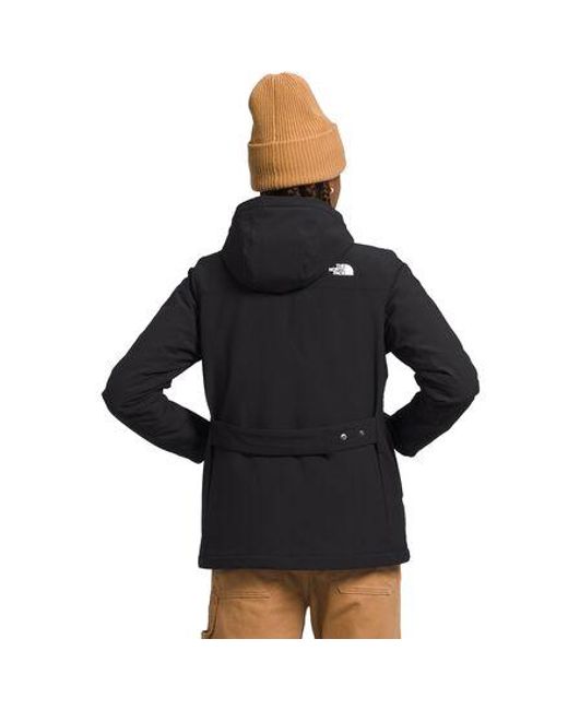 The North Face Black Shelbe Raschel Insulated Hooded Jacket