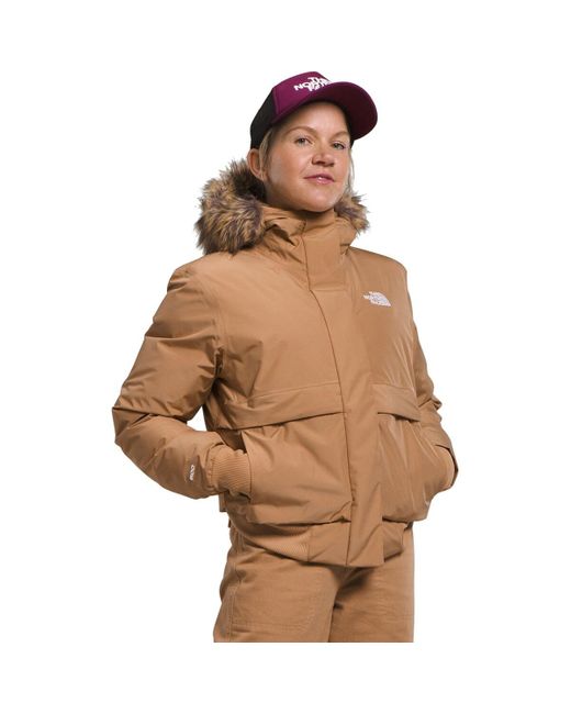 The North Face Brown Arctic Bomber Jacket