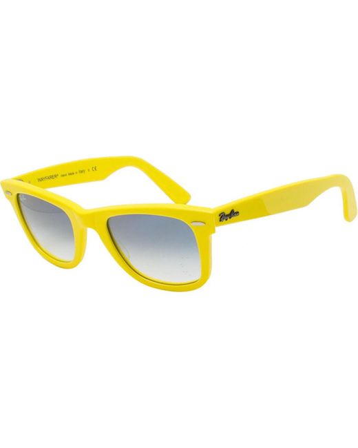 Ray-Ban Yellow Original Wayfarer Sunglasses/Light Gradient