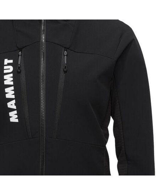 Mammut Black Aenergy So Hybrid Hooded Jacket