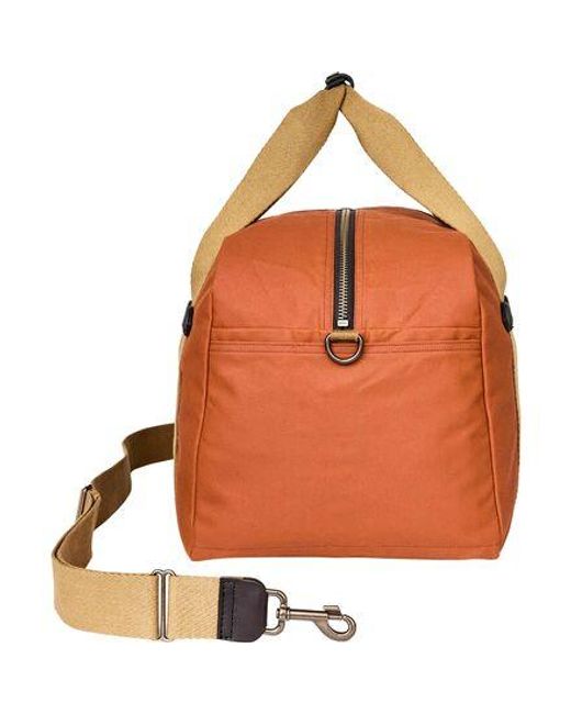 Filson Brown Tin Cloth Medium Duffle Bag