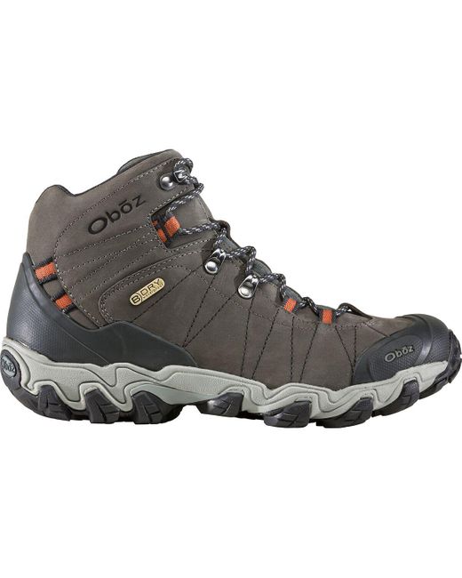 Oboz Multicolor Bridger Mid B-dry Hiking Boot for men