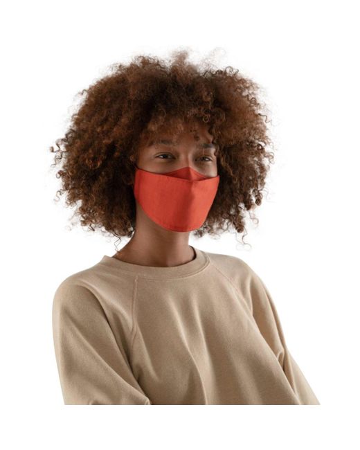 BAGGU Loop Fabric Mask in Orange for Men | Lyst