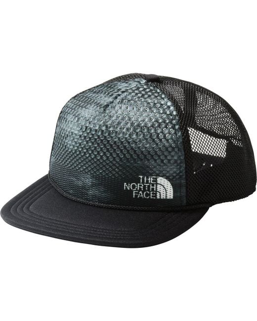 The North Face Black Trail Trucker Hat for men