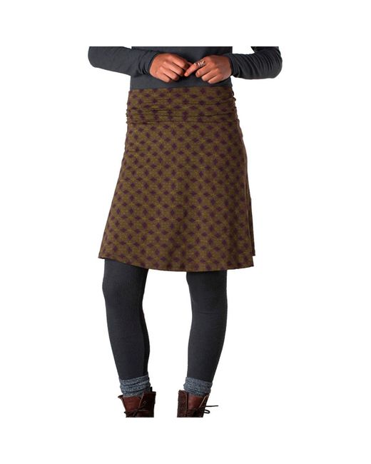 Toad&Co Brown Chaka Skirt