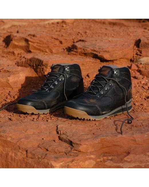 Danner Black Waterproof Leather Hiking Boots