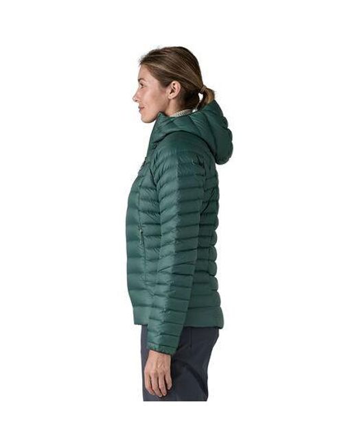Patagonia Green Down Sweater Full-Zip Hooded Jacket
