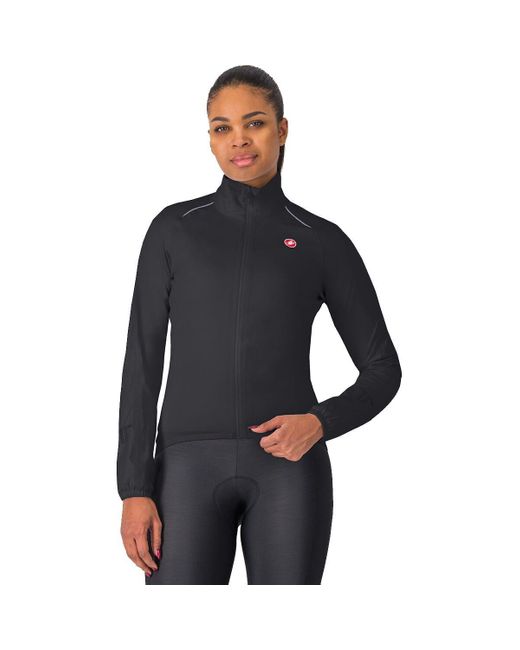 Castelli Black Emergency 3 Rain Jacket