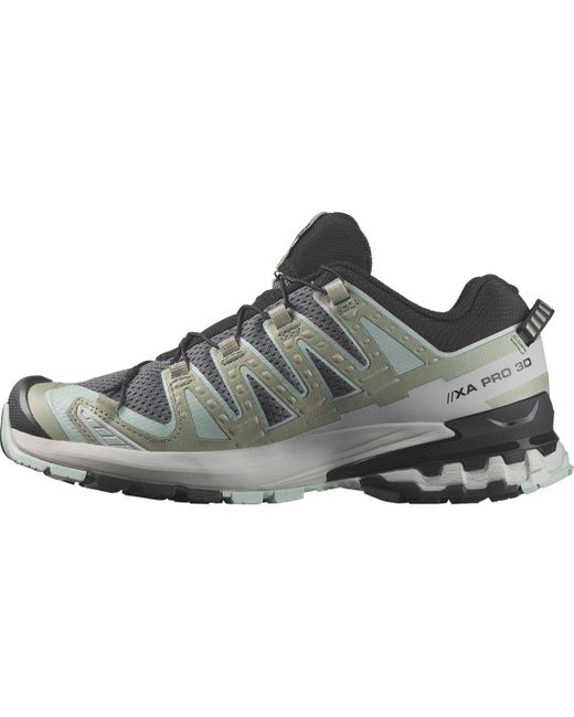  Salomon Xa Pro 3D V8 Gore-tex Trail Running Shoes for Women,  Legion Blue/Trooper/Mint Leaf, 6