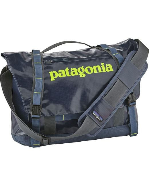 Patagonia Blue Black Hole 24l Messenger Bag for men
