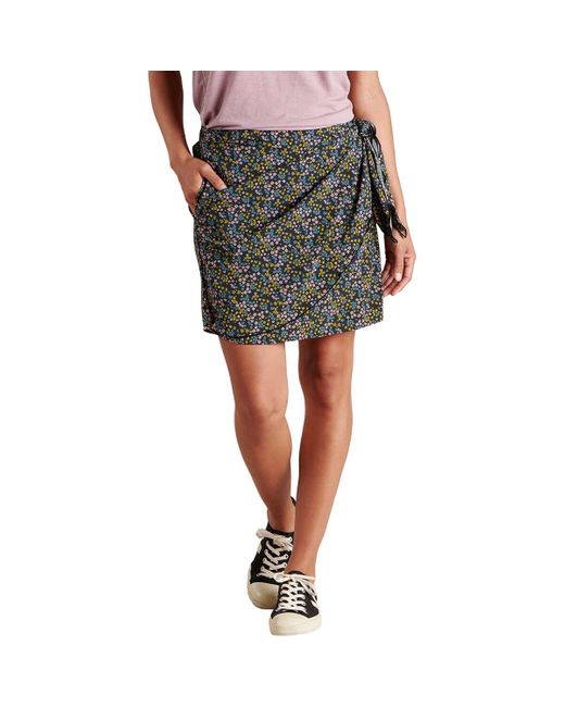 Toad&Co Black Sunkissed Wrap Skirt