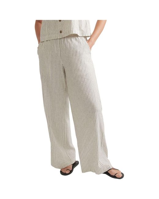 Marine Layer Gray Allison Hemp Trouser