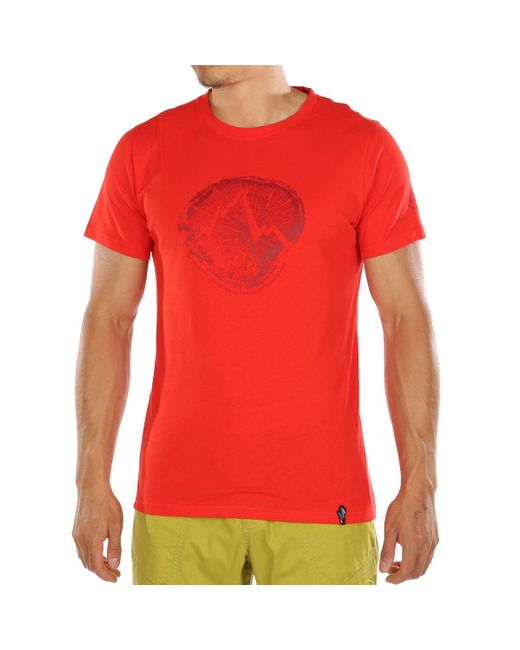 La Sportiva Red Cross Section T-Shirt for men