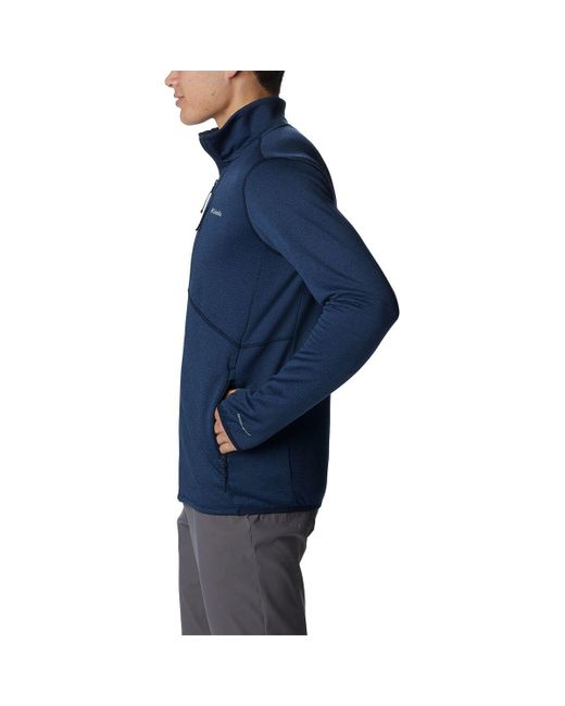 Columbia Park View Full zip Fleece in Blue for Men Lyst