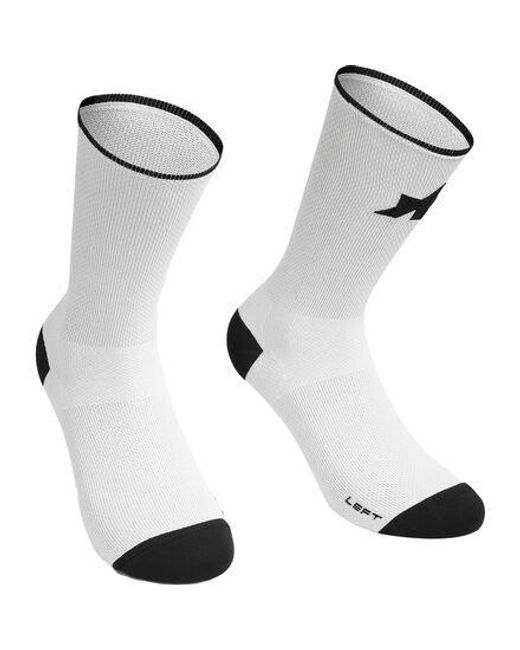 Assos White Rs S11 Superleger Sock Series