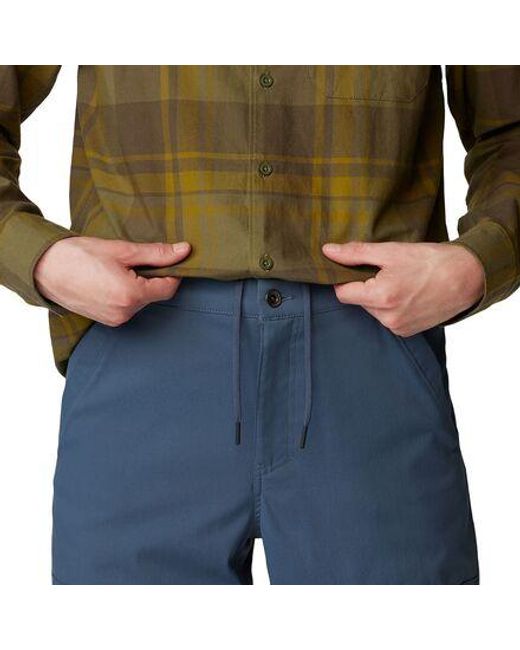 Mountain Hardwear Blue Ap Active Crossover Pant for men