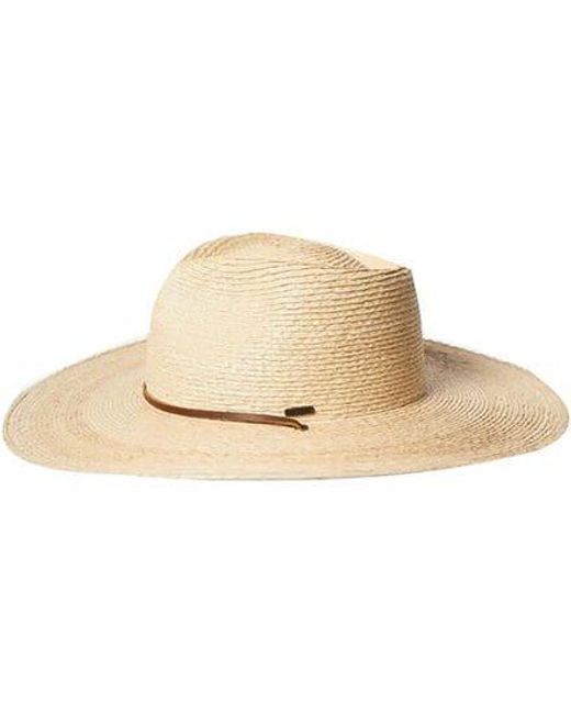 Brixton Natural Morrison Wide Brim Sun Hat
