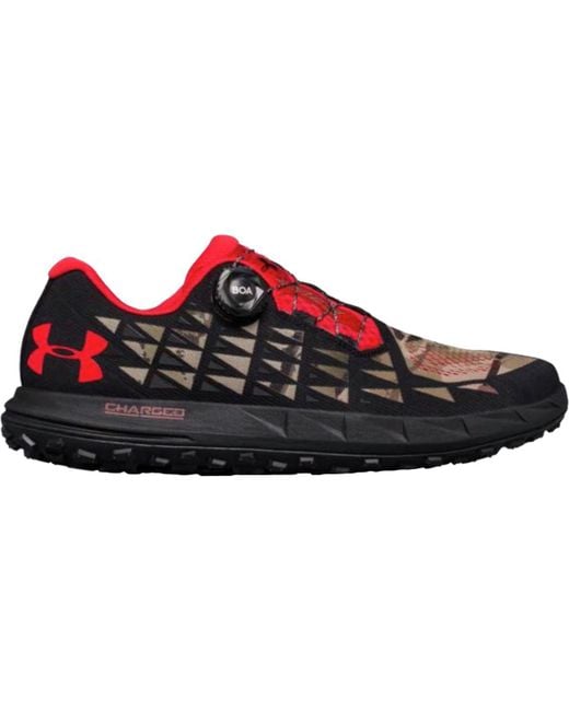 Under Armour Fat Tire 3 Trail Running Shoes in Black for Men | Lyst