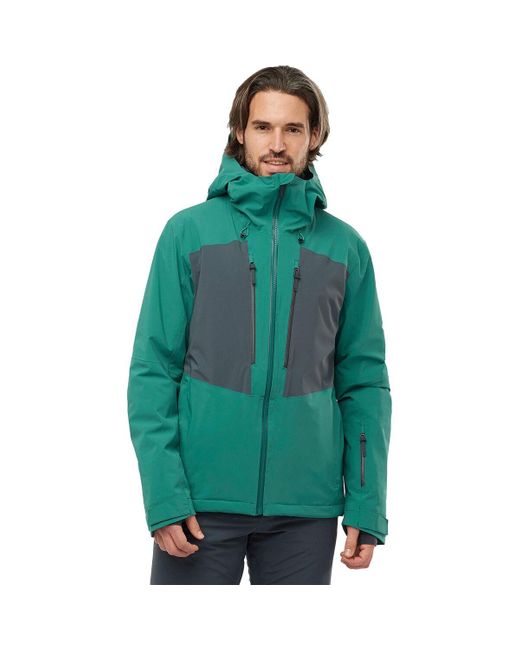 Salomon Highland Jacket in Green for Men | Lyst