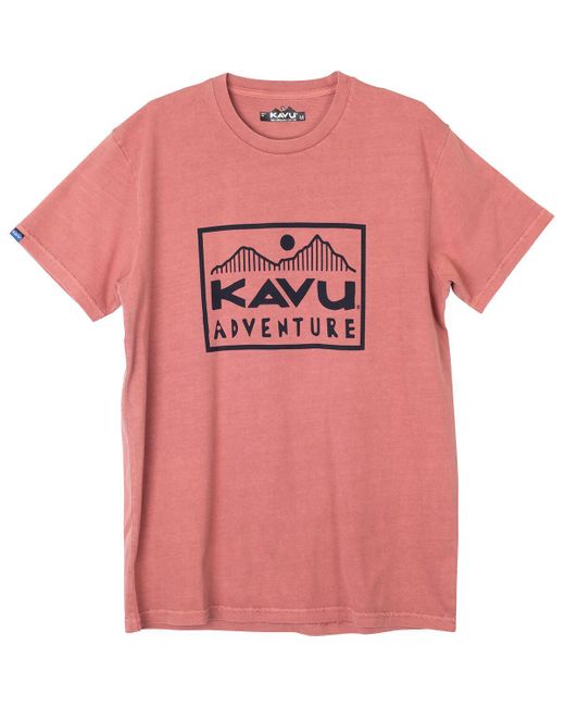 Kavu Pink Set Off T-Shirt