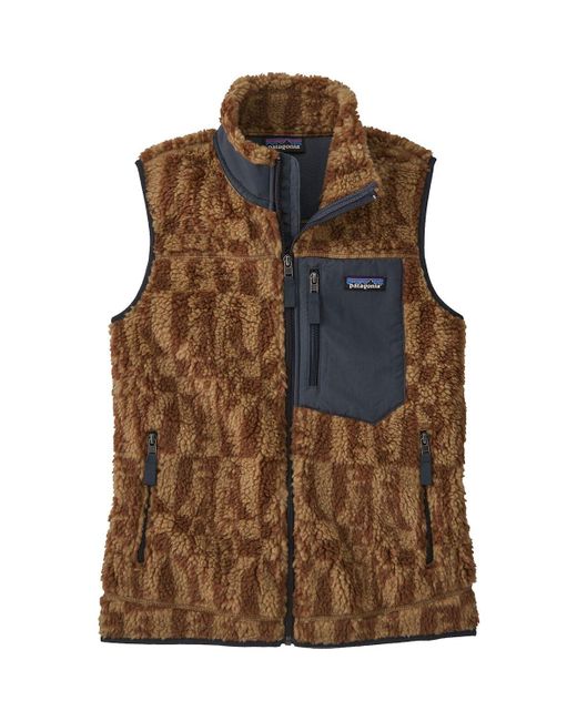 Patagonia Brown Classic Retro-X Fleece Vest