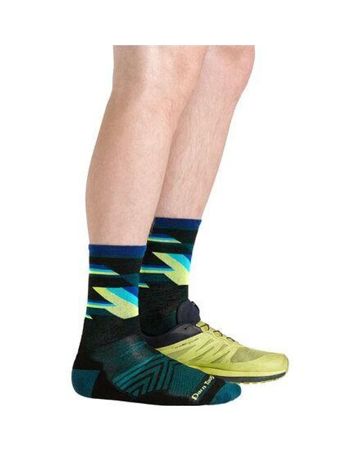 Darn Tough Green Bolt Micro Crew Ultra-Lightweight Running Sock