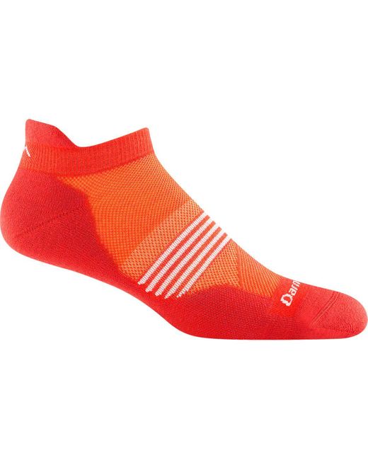 Darn Tough Red Element No-Show Tab Lightweight Cushion Sock