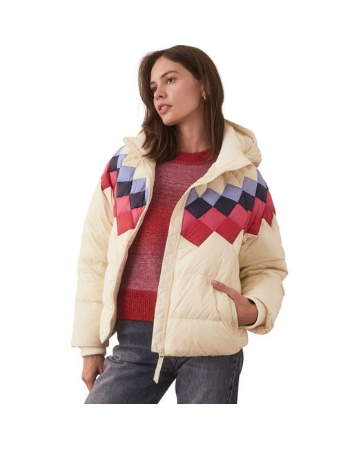 Marine Layer Red Archive Sierra Puffer Jacket