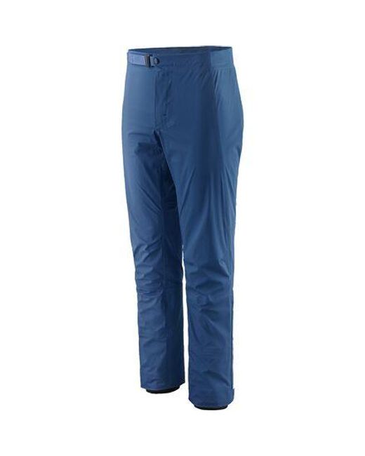Patagonia Blue Mixed Alpine Pant